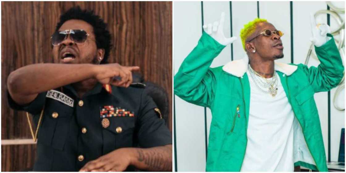 Shatta Wale and Olamide Shatta Wale and Olamide