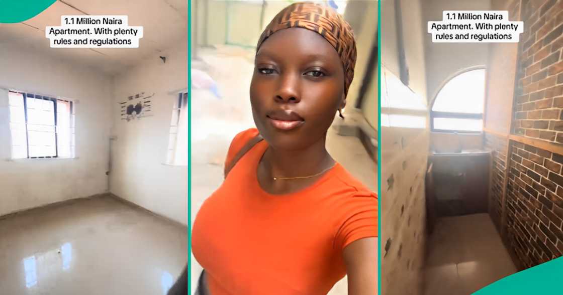 Lady Shows Off Lagos Apartment With N1.1m Rent Lady Shows Off Lagos Apartment With N1.1m Rent