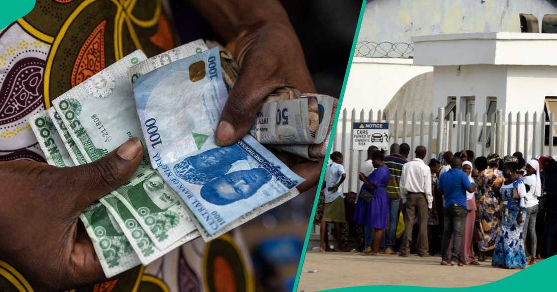 Union Bank gives money to Nigerian customers amid biting hardship in the country.