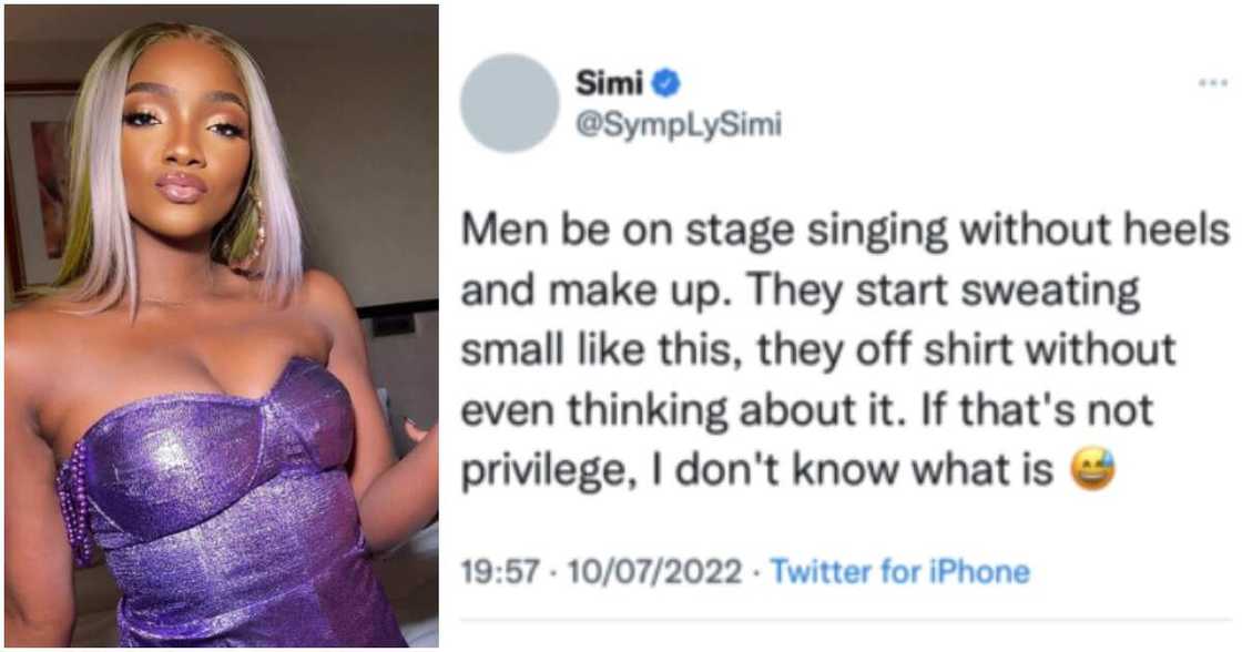 Simi on male privilege