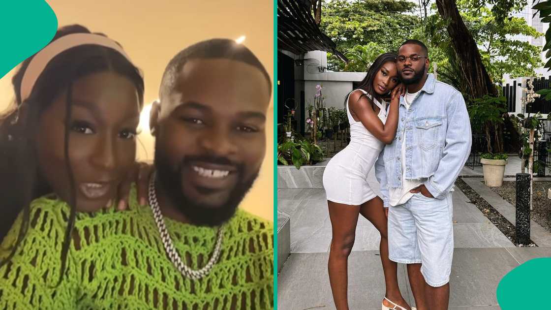 Falz and his new lover Dammy Bolarinde