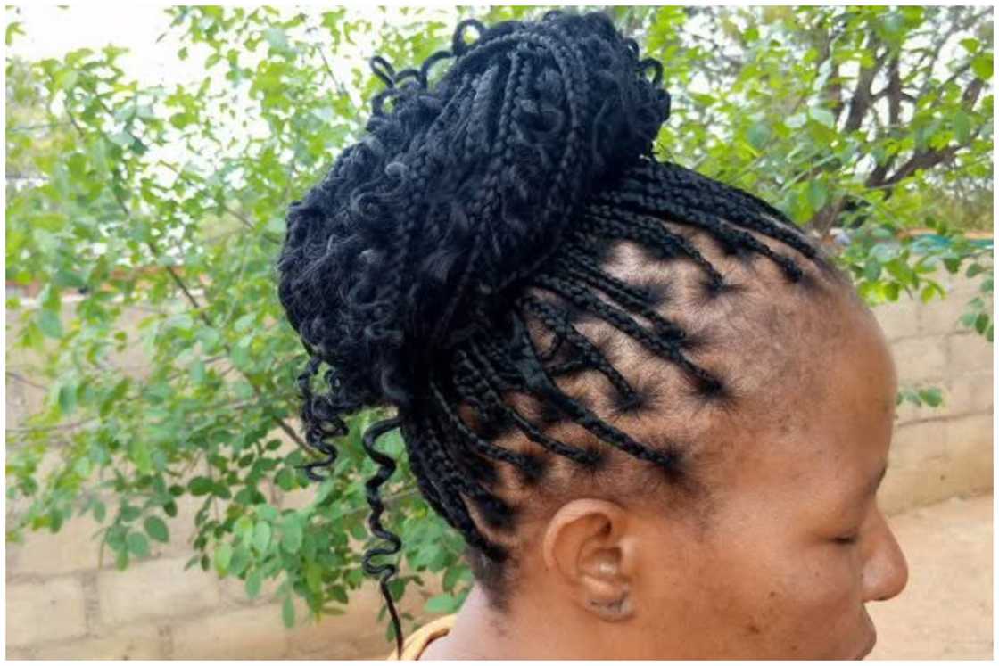 Boho braid bun Boho braid bun