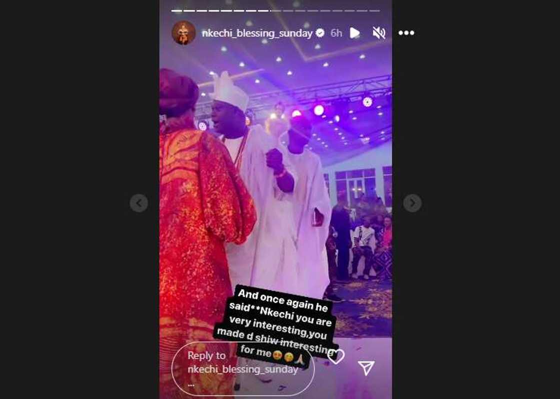 Nkechi Blessing and Ooni of Ife. Nkechi Blessing and Ooni of Ife.