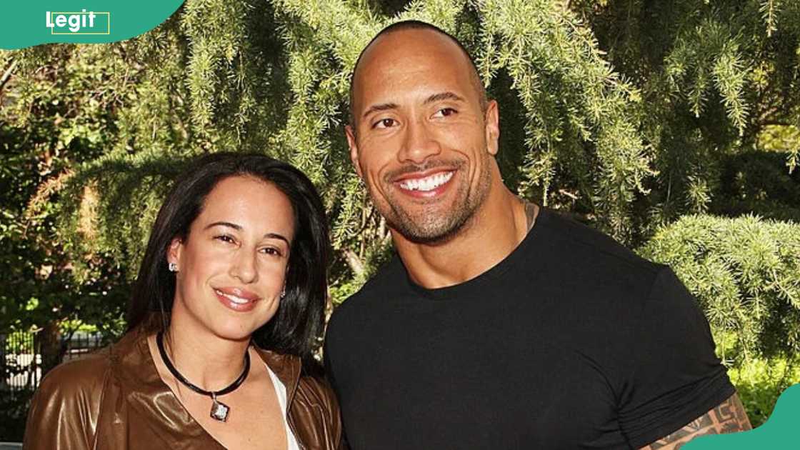 Dany Garcia and Dwayne Johnson at SVA Theatre
