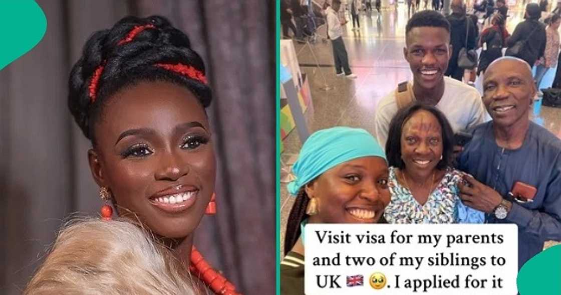 Female hustler happily sponsors her parents and two siblings to UK Female hustler happily sponsors her parents and two siblings to UK