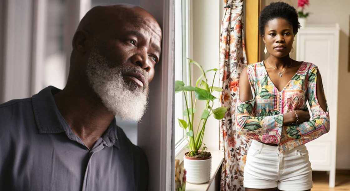 A woman reportedly built two houses without telling her husband. A woman reportedly built two houses without telling her husband.