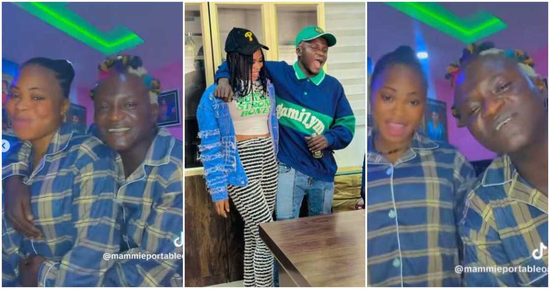 Photos of Portable and his first wife Omobewaji