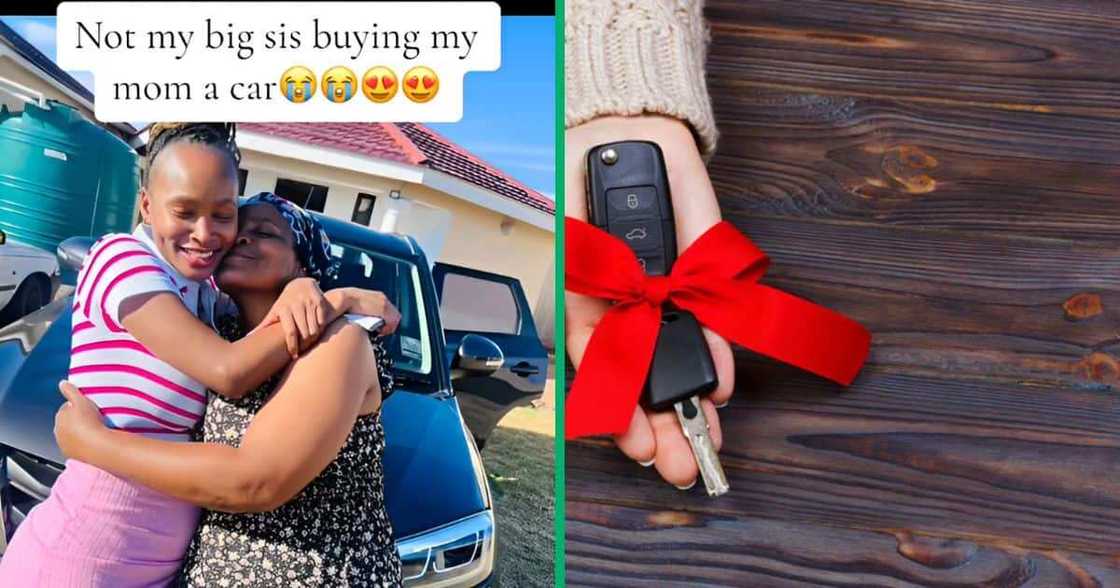 A TikTok video showed a woman who surprised her mother with a new Toyota Urban Cruiser. A TikTok video showed a woman who surprised her mother with a new Toyota Urban Cruiser.
