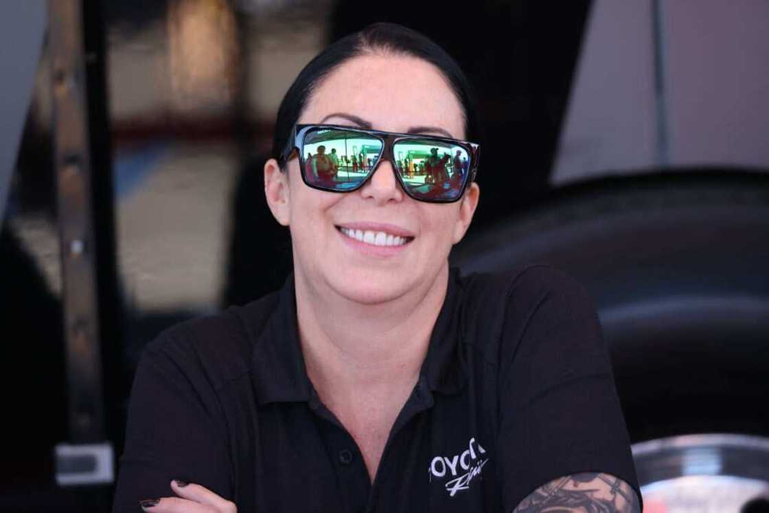 Alexis DeJoria attend a racing event