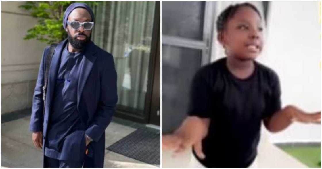 Singer Timaya and his daughter Singer Timaya and his daughter