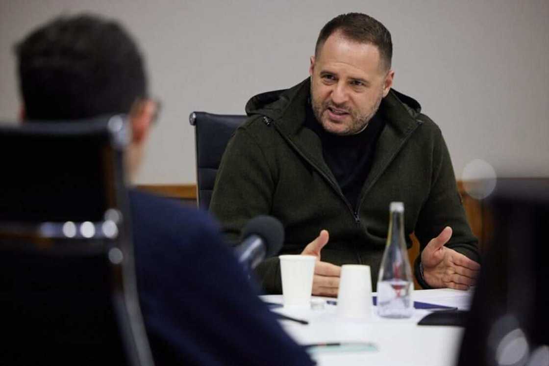 Russian Invasion of Ukraine/Nigerians and Cameroonians/Andriy Yermak/Head of the Office of the President of Ukraine Russian Invasion of Ukraine/Nigerians and Cameroonians/Andriy Yermak/Head of the Office of the President of Ukraine