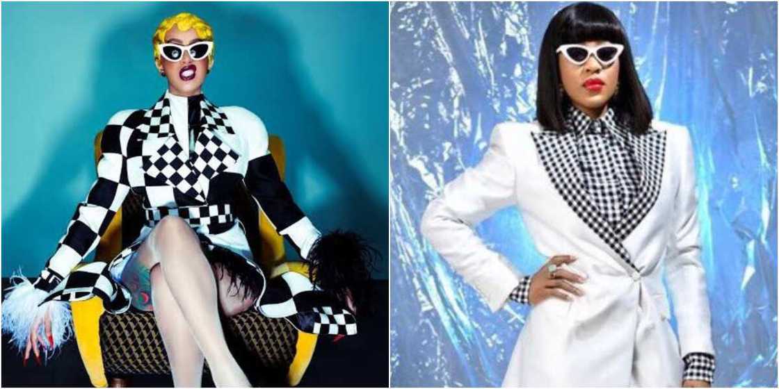 Cardi B and Erica Cardi B and Erica