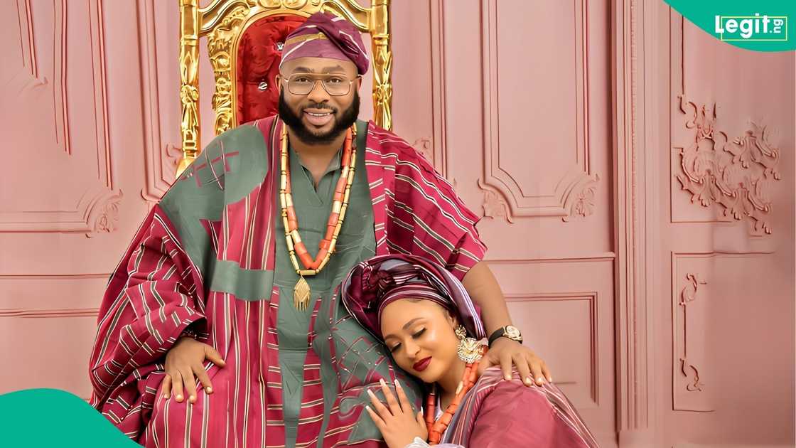 Social media users find Olakunle Churchill's wedding anniversary post after he dismisses Rosy Meurer's divorce filing as legally baseless