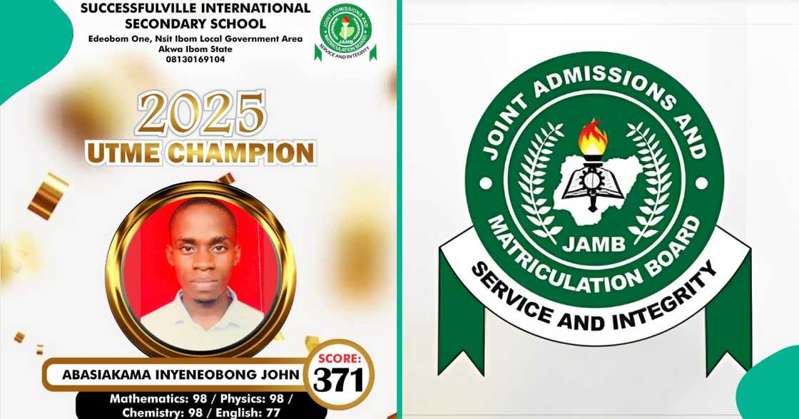 Student of Akwa Ibom school trends online for scoring 98 in 3 JAMB subjects he took in the 2025 UTME Student of Akwa Ibom school trends online for scoring 98 in 3 JAMB subjects he took in the 2025 UTME