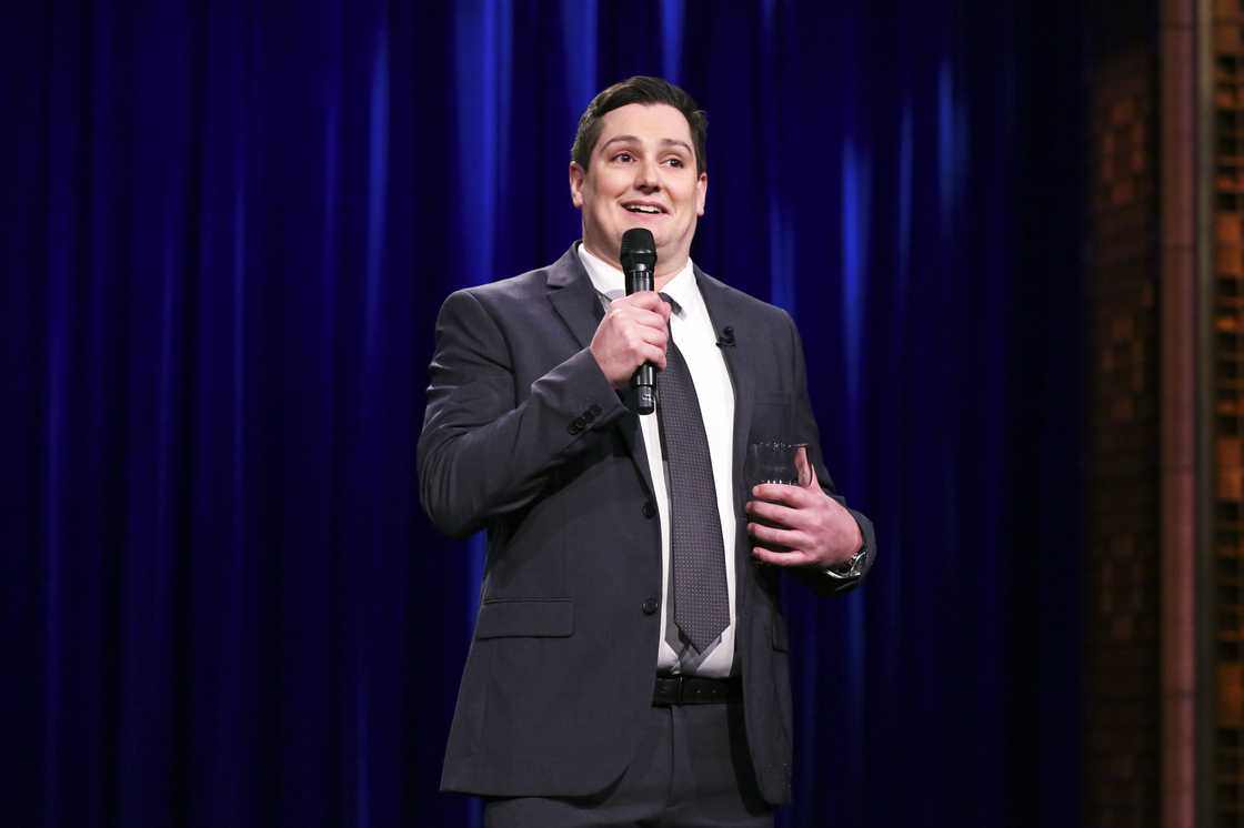 Comedian Joe Machi performs on The Tonight Show Starring Jimmy Fallon