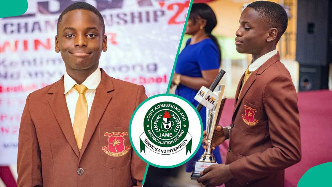 Boy who won 2023 Heirs Life Essay Championship scores 98 in mathematics, 92 in physics in JAMB exam, his 2026 UTME result goes viral Boy who won 2023 Heirs Life Essay Championship scores 98 in mathematics, 92 in physics in JAMB exam, his 2026 UTME result goes viral
