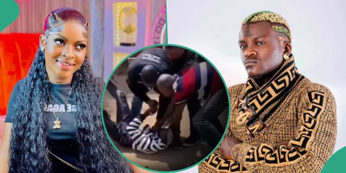 Portable's baby mama Honey Berry reacts to his disgraceful arrest. Portable's baby mama Honey Berry reacts to his disgraceful arrest.