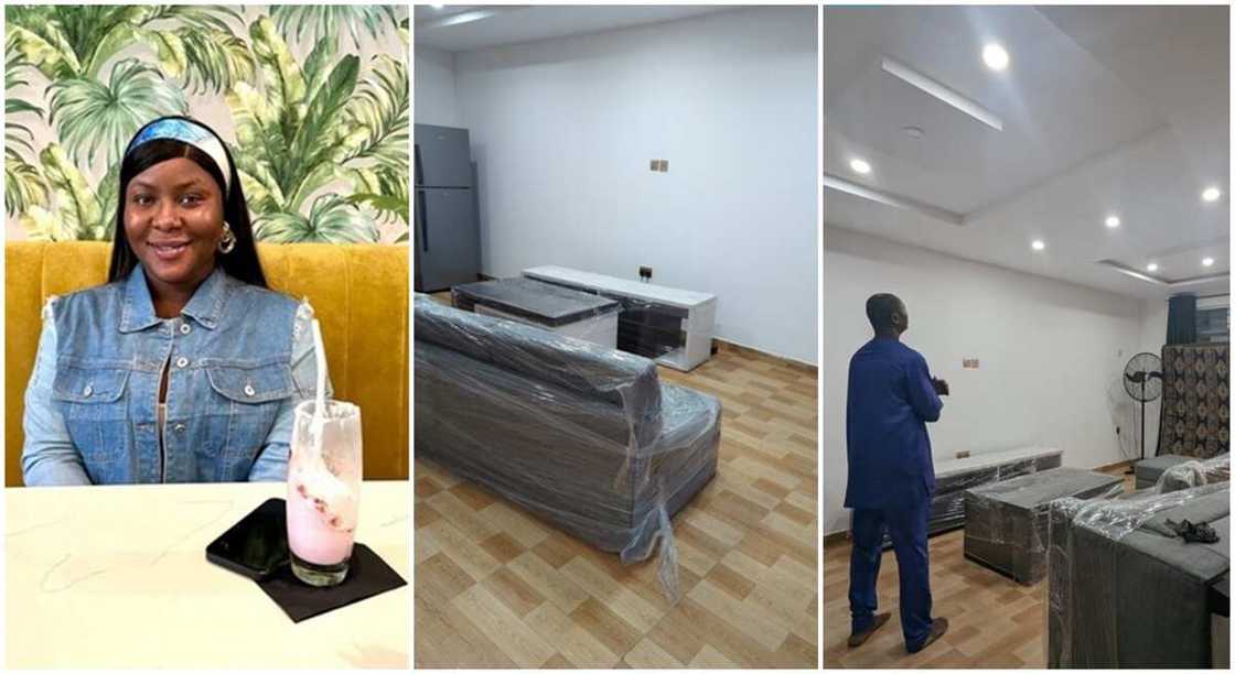 Photos of Oreoluwa Abiodun and her dads interior decor work. Photos of Oreoluwa Abiodun and her dads interior decor work.