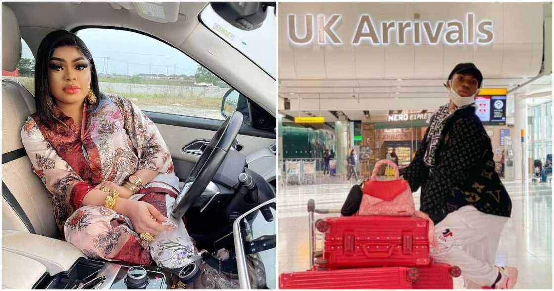 James Brown in London: Nigerians drag senior colleague Bobrisky James Brown in London: Nigerians drag senior colleague Bobrisky