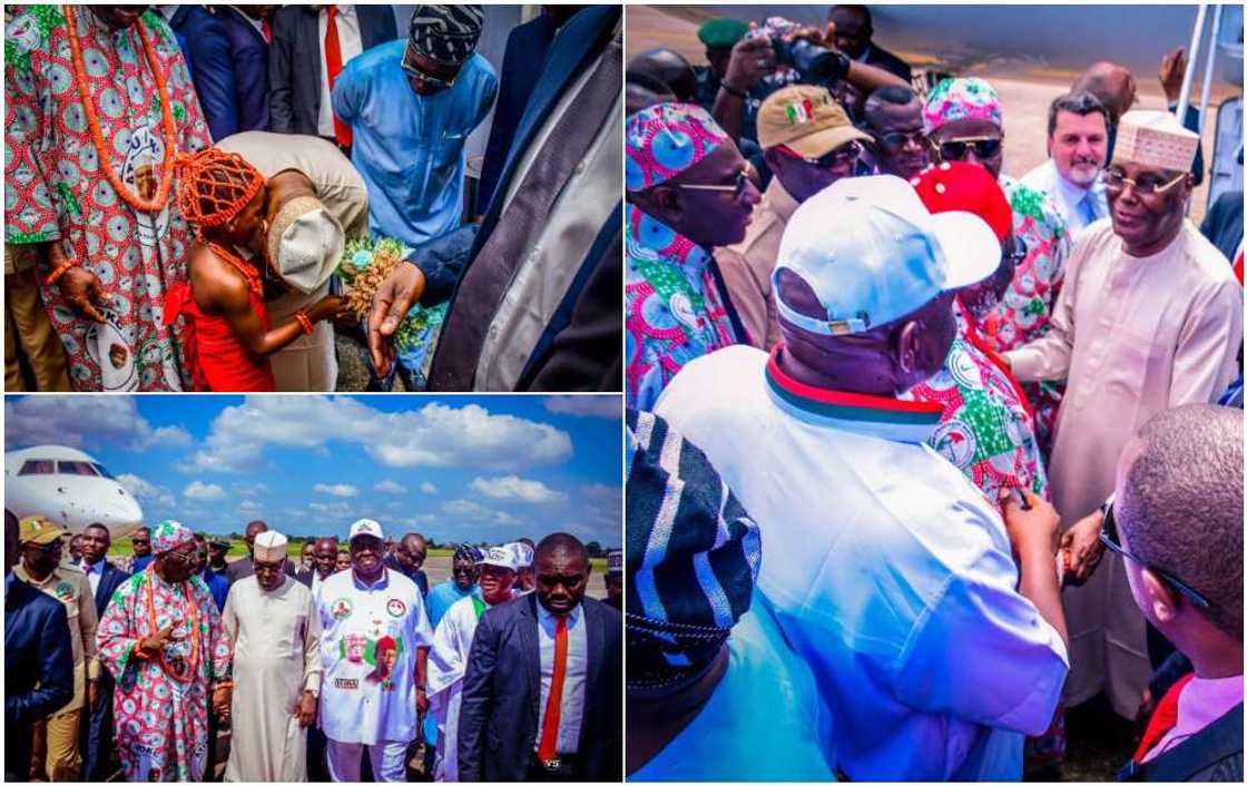 Edo state, Atiku Abubakar, PDP presidential rally, 2023 general elections, Governor Godwin Obaseki, Governor Ifeanyi Okowa, Governor Aminu Tambuwal