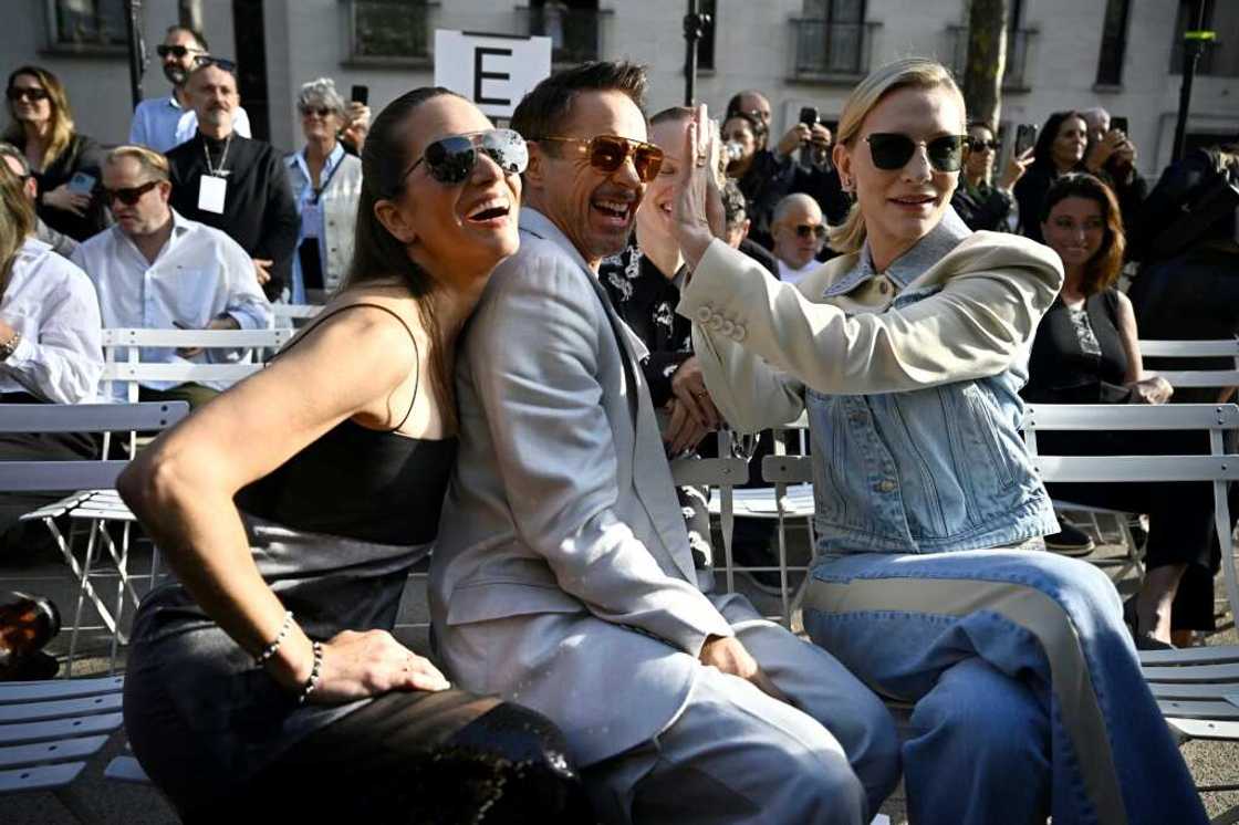 Cate Blanchett and Robert Downey Jr were among the guests Cate Blanchett and Robert Downey Jr were among the guests