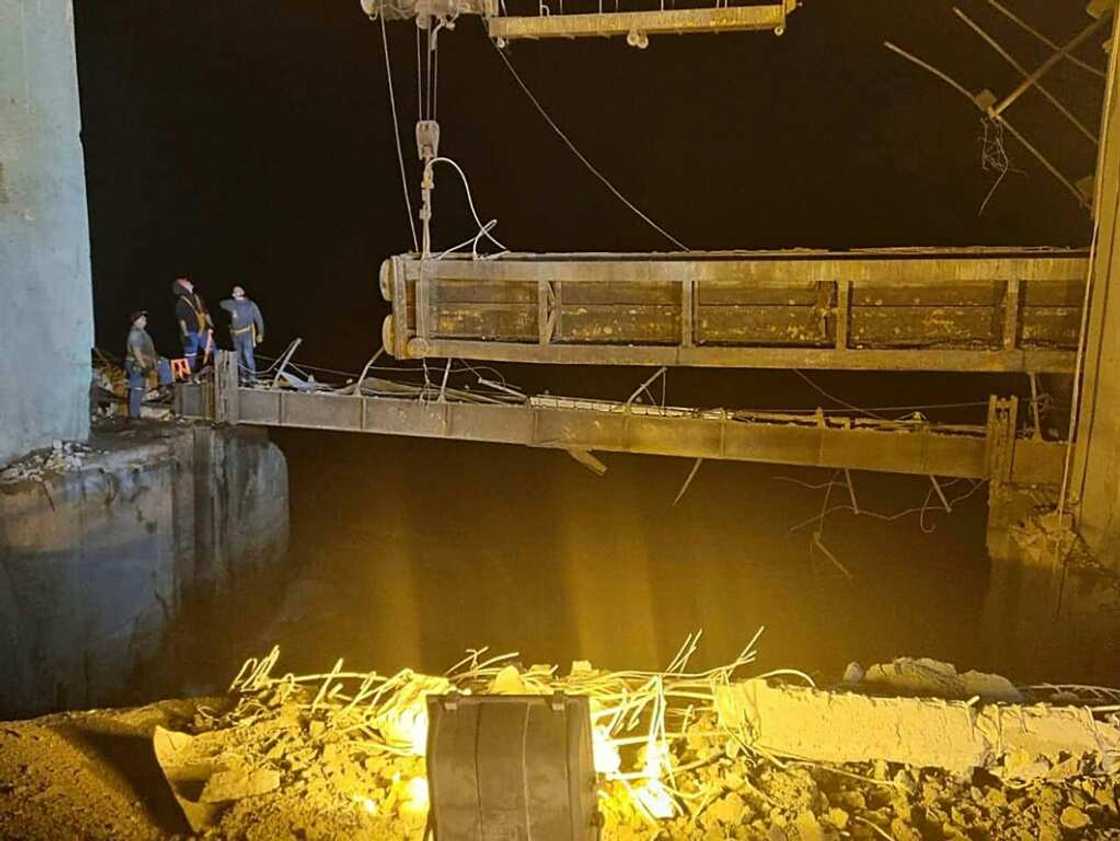 Attacks damaged a dam and saw dozens of homes flooded in the President Zelensky's hometown of Kryvyi Rih Attacks damaged a dam and saw dozens of homes flooded in the President Zelensky's hometown of Kryvyi Rih