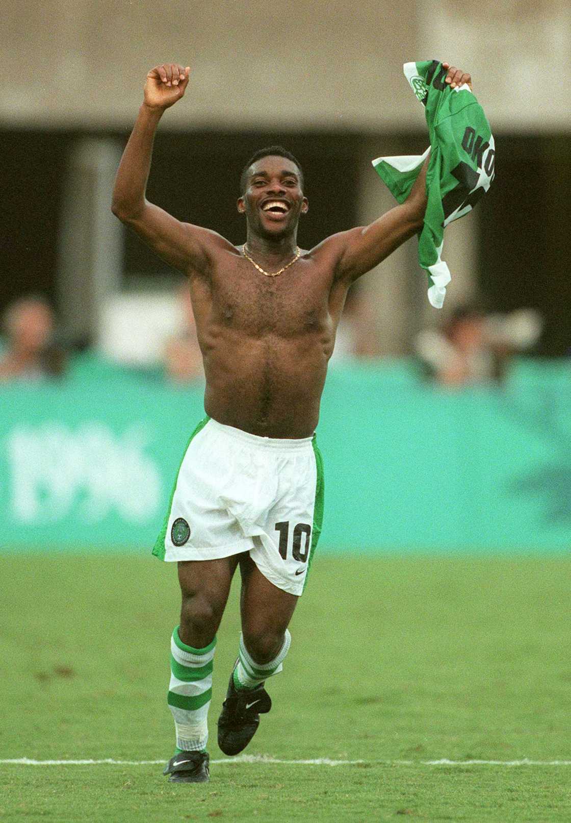 Austin Jay Jay Okocha, Argentina, 1996 Olympics, Atlanta, USA, Super Eagles
