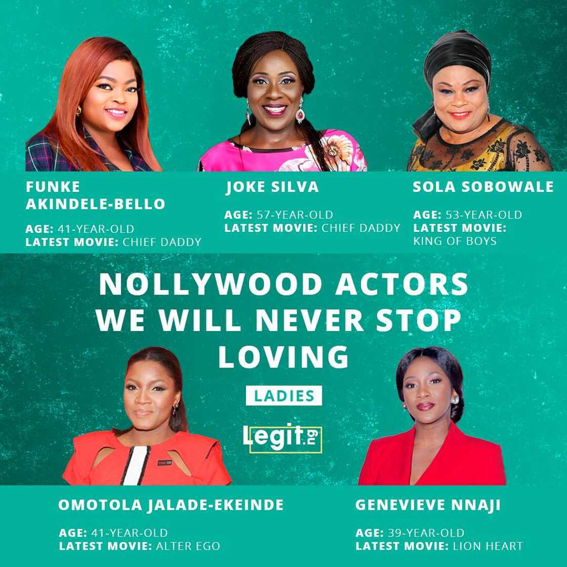 10 talented Nollywood actors we will never stop loving 10 talented Nollywood actors we will never stop loving