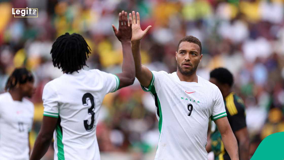Cyriel Dessers, Nigeria, Super Eagles, England, Unity Cup. Cyriel Dessers, Nigeria, Super Eagles, England, Unity Cup.