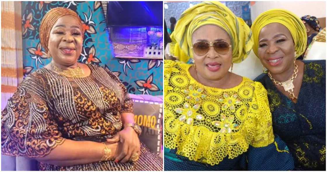 Actresses Madam Saje and Fali Werepe Actresses Madam Saje and Fali Werepe