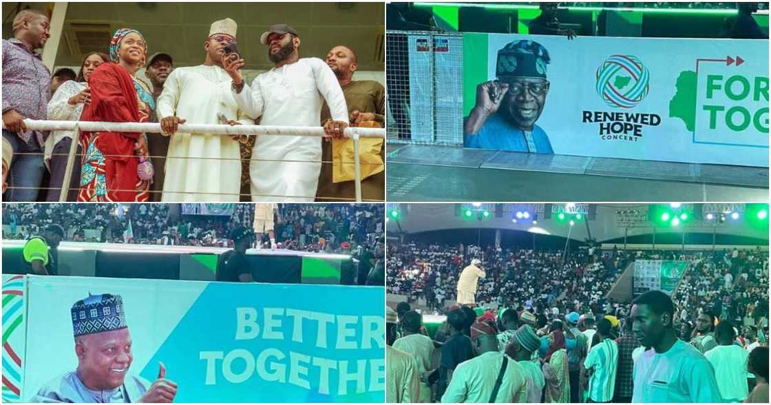 Bola Tinubu, APC, Kashim Shettima, Seyi Tinubu, Renewed Hope Concert Bola Tinubu, APC, Kashim Shettima, Seyi Tinubu, Renewed Hope Concert