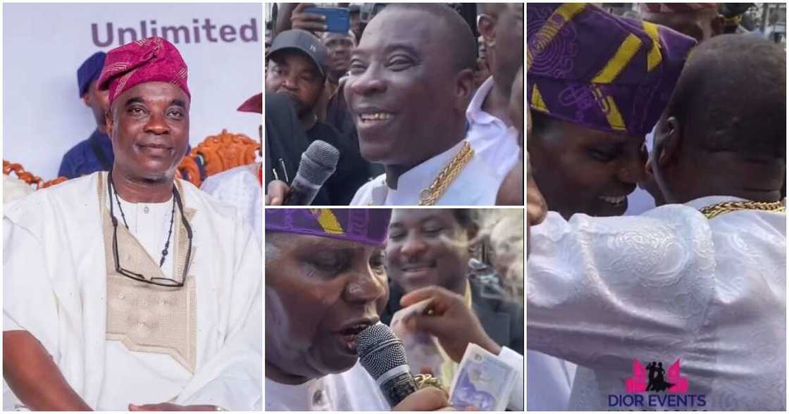 Photos of Kwam1 and Chief Ebenezer Obey Photos of Kwam1 and Chief Ebenezer Obey