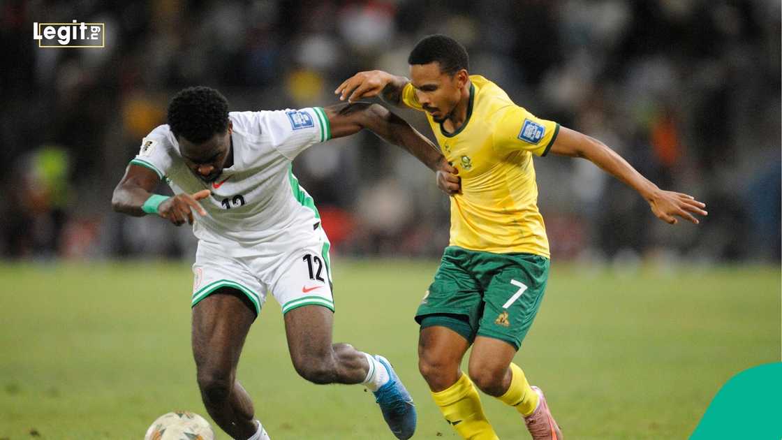 Oswin Reagan Appollis, Bright Osayi-Samuel, FIFA, World Cup, South Africa, Nigeria, Football. Oswin Reagan Appollis, Bright Osayi-Samuel, FIFA, World Cup, South Africa, Nigeria, Football.
