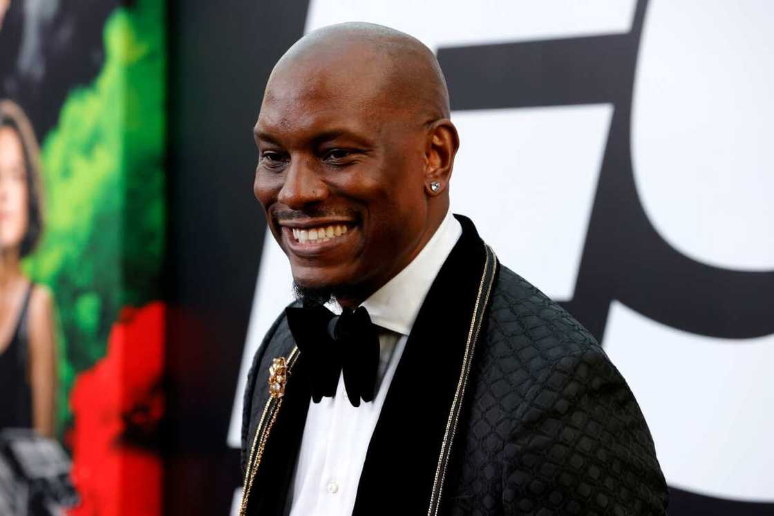 Tyrese Gibson at TCL Chinese Theatre in Hollywood, California Tyrese Gibson at TCL Chinese Theatre in Hollywood, California