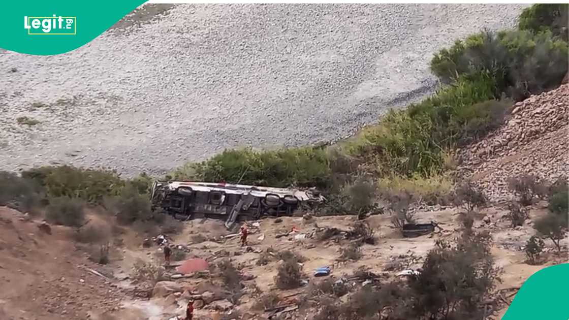 At least 37 killed in Peru after bus plunges into gully At least 37 killed in Peru after bus plunges into gully