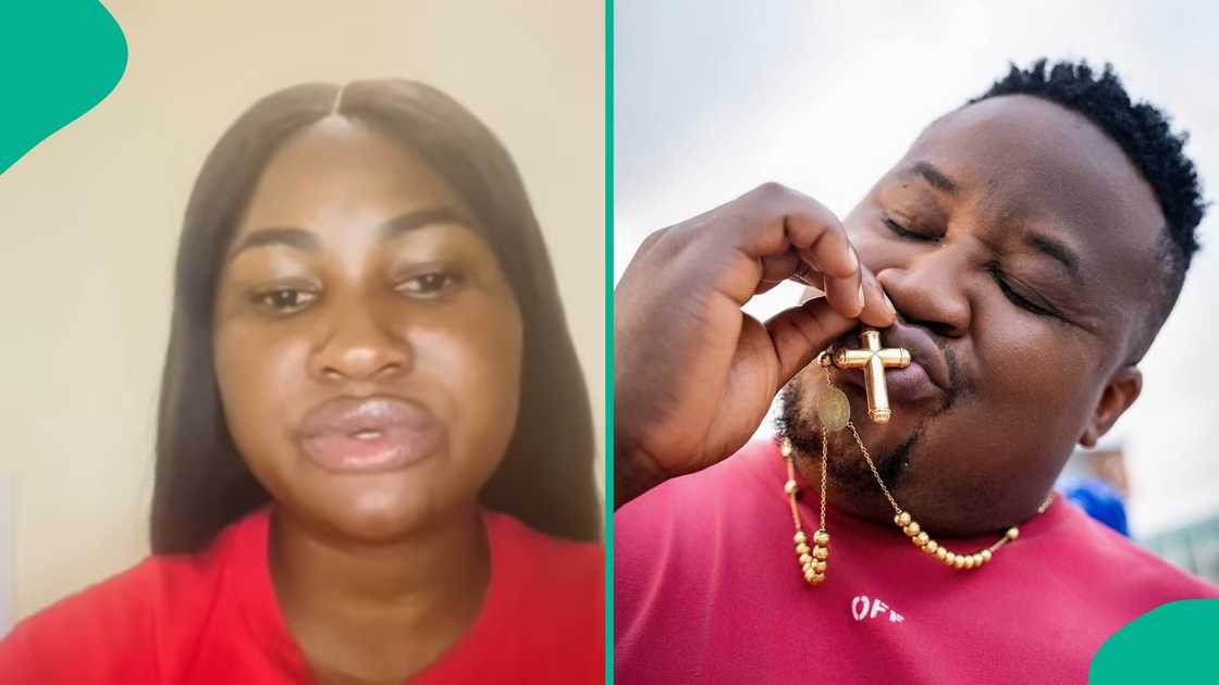 Cubana Chiefpriest's alleged baby mama shares WhatsApp screenshots. Cubana Chiefpriest's alleged baby mama shares WhatsApp screenshots.