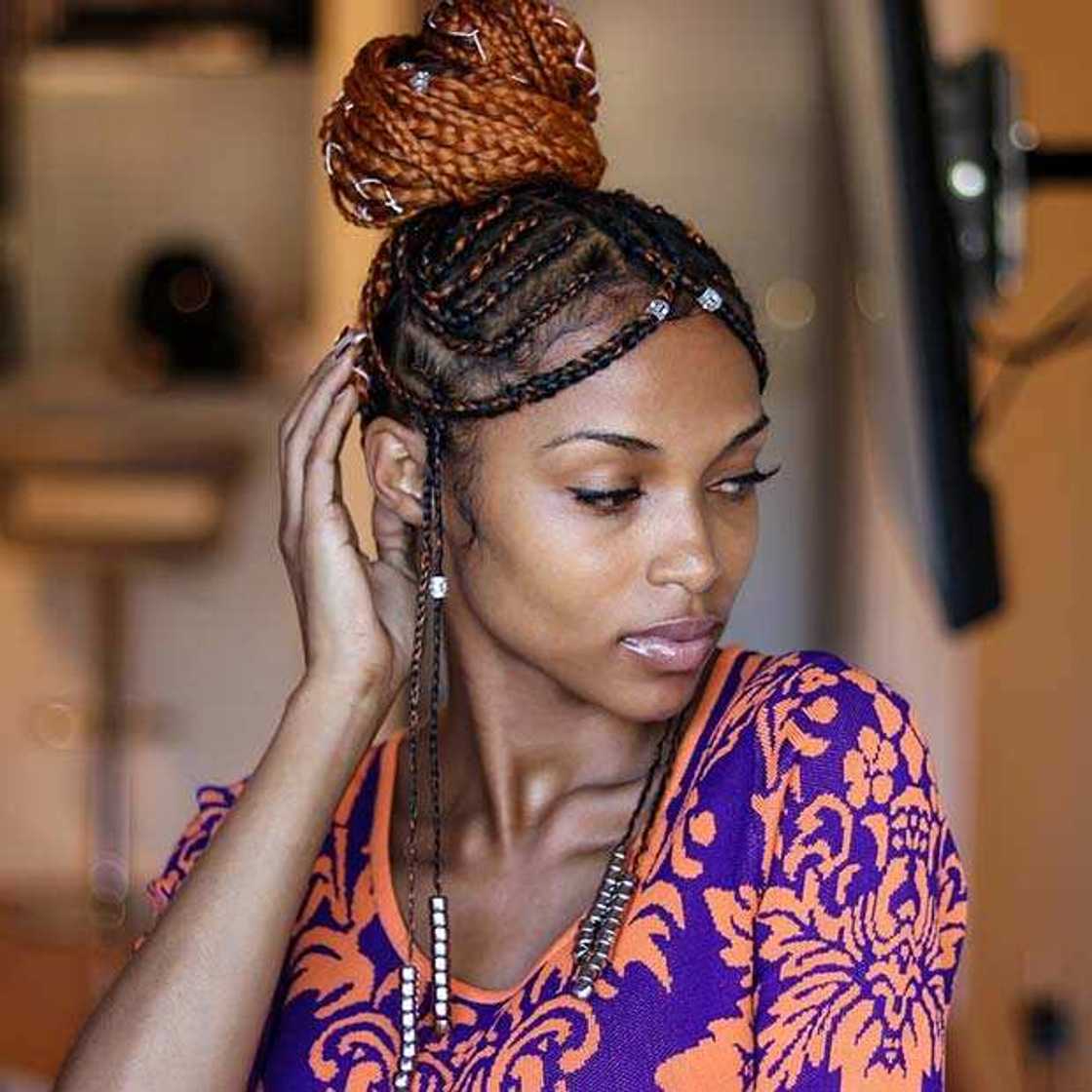 Fulani inspired braids