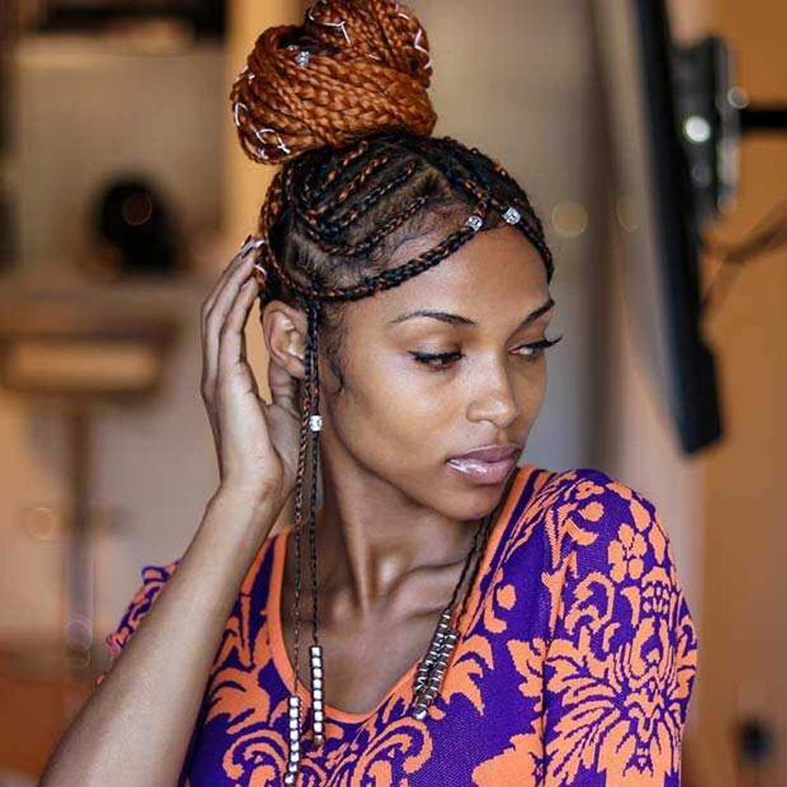 Fulani inspired braids Fulani inspired braids