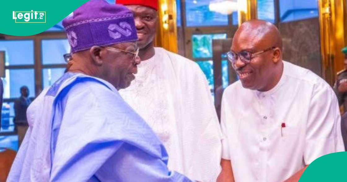 Gwamna Fubara ya kai ziyara ga Shugaba Tinubu Gwamna Fubara ya kai ziyara ga Shugaba Tinubu