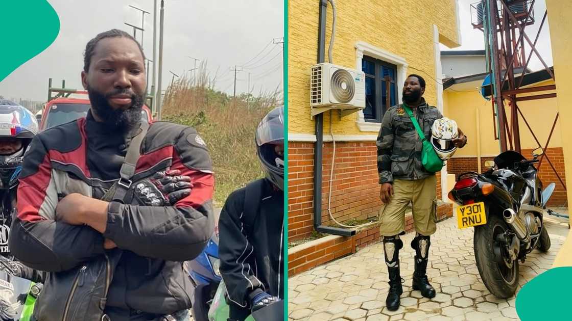 Nigerian biker and photographer Kola Onifoto celebrated his new motorbike weeks before his fatal Lagos accident, and his post and daring video have left many in shock online. Nigerian biker and photographer Kola Onifoto celebrated his new motorbike weeks before his fatal Lagos accident, and his post and daring video have left many in shock online.