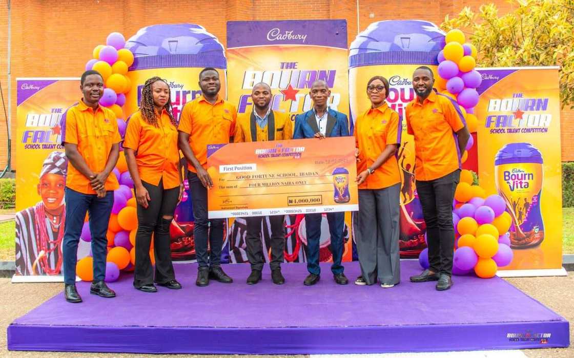 Cadbury Nigeria rewards Bourn Factor Season 5 winners Cadbury Nigeria rewards Bourn Factor Season 5 winners