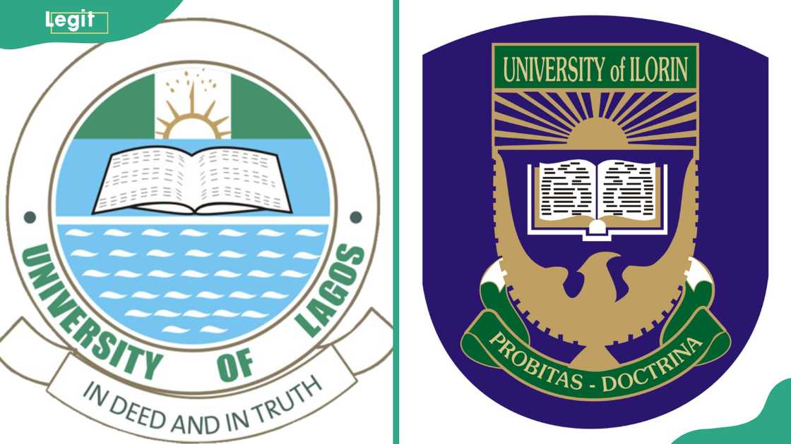 Logos of the University of Lagos and the University of Ilorin Logos of the University of Lagos and the University of Ilorin