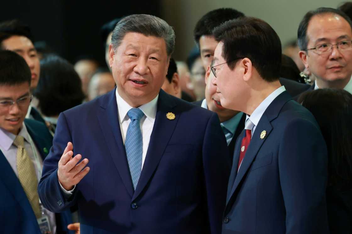 On the final day of his first trip to South Korea in over a decade, Xi will sit down with Lee on the sidelines of the APEC summit, held this year in the city of Gyeongju On the final day of his first trip to South Korea in over a decade, Xi will sit down with Lee on the sidelines of the APEC summit, held this year in the city of Gyeongju