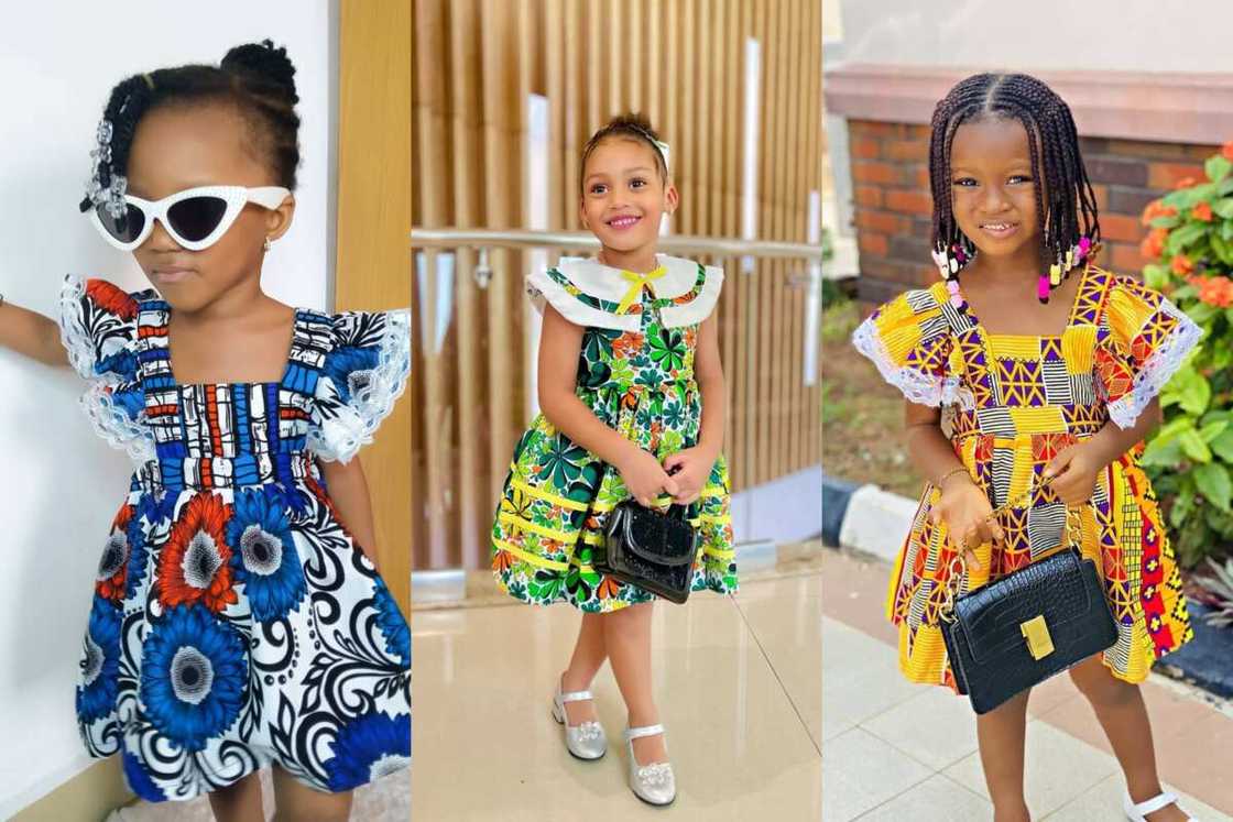 Ankara style for little girl hotsell