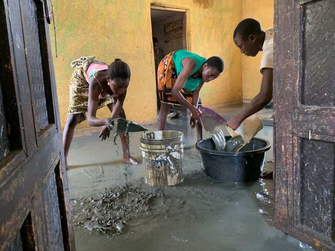 Benue floood, women in IDPs