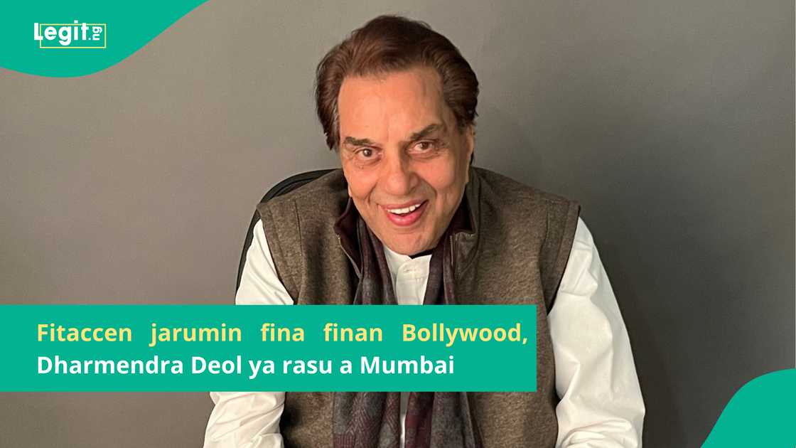 Jarumin fina finan Indiya, Dharmendra, ya rasu yana da shekaru 89 Jarumin fina finan Indiya, Dharmendra, ya rasu yana da shekaru 89