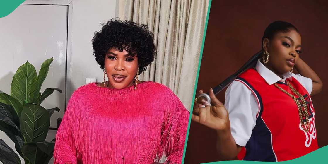 Faithia Williams trends amid reports of being unfollowed by Funke Akindele. Faithia Williams trends amid reports of being unfollowed by Funke Akindele.