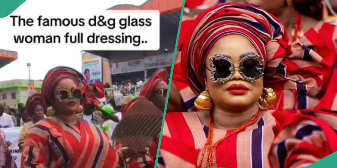 The D&G woman at the Ojude Oba festival The D&G woman at the Ojude Oba festival
