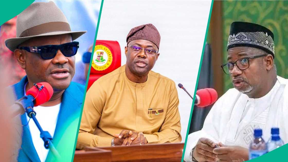 Breaking: Wike Blocks Govs Bala, Makinde at Party’s Secretariat as Tension Deepens