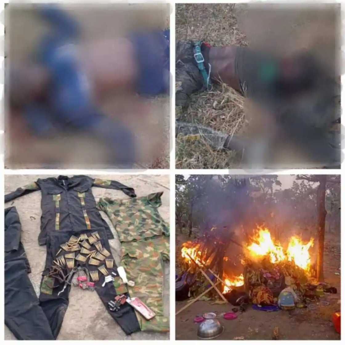 'Yan bindiga biyu aka kashe a Kaduna 'Yan bindiga biyu aka kashe a Kaduna